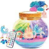 Lean Toys Ustvarjalni komplet za terarij z belo samorogovo LED svetilko in daljinskim upravljalnikom | Shoptok.si
