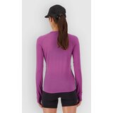 Mons Royale Bella Merino Funkcijska majica purple bolt / grey heather | Shoptok.si