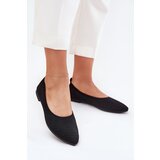 Boto Mesh Fabric Ballet Flats Women's Black Sarina | Shoptok.si