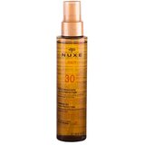 Nuxe sun tanning oil SPF30 brončano ulje za tijelo i lice 150 ml Cijene