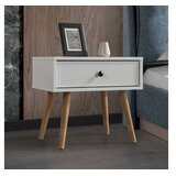 Hanah home Noćni ormarić bijeli Slike