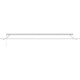 Nadstrešnica Ručna Bijelo 6 × 3 5 m Metal | shoptok.hr