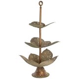 Posuda za Voće DKD Home Decor zlatan Metal 42 x 42 x 80 cm | shoptok.hr