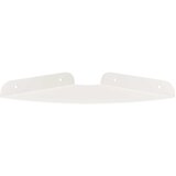  Lebdeća polica s policom s pohranom 4 pcs Bijeli 18 x 18 x 2 cm | shoptok.hr