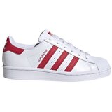 Adidas Nizke superge Superstar J Rdeča | Shoptok.si