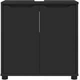  Ormarić za umivaonik Crna 60 x 30 x 60 cm Konstruirano drvo | shoptok.hr
