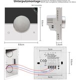 KETOTEK Pametni Wi-Fi termostat za električno talno gretje, 16 A | Shoptok.si