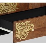  Highboard s ladicama Smeđa 60 x 33 x 100 cm Čvrsto drvo manga | shoptok.hr