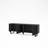 Marckeric Crna TV komoda 161x55x35 cm Peta – | shoptok.hr