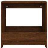  Bočni stolić smeđa boja hrasta 50x26x50 cm konstruirano drvo | shoptok.hr