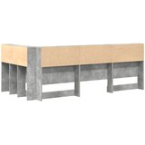  Skladišno uzglavlje Betonski sivi 100 cm Konstruirano drvo | shoptok.hr