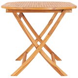  Sklopivi vrtni stol 160 x 80 x 75 cm od masivne tikovine | shoptok.hr