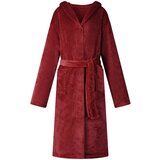 vidaXL Ritualna kapuca Bordeaux rdeča xl Flanel | Shoptok.si