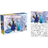 Lisciani Frozen 2 u 1 108-dijelna slagalica i bojanka 70x50 cm - Lisciani Cijene