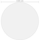  Zaštita za stol mat Ø 110 cm 1,6 mm PVC | shoptok.hr
