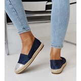 Gemre Navy-silver shiny espadrilles Surana | shoptok.hr