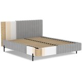 ELTAP Petrolej zeleni tapecirani bračni krevet s prostorom za odlaganje s podnicom 180x200 cm Plissa – | shoptok.hr
