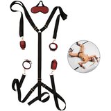 Bad Kitty set za vezanje za krevet (crni) | shoptok.hr
