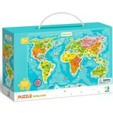 Dodo Puzzle za decu Map of the world - 100 delova Cene
