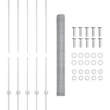  Ograda Svod 10 kosov U-kanal 140 cm Galvanizirano jeklo, Šesterokotna ograja 1.4x10 m Galvanizirano jeklo | Shoptok.si