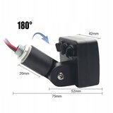  led spoljašnji reflektor sa senzorom, LED/20W/230V, 4000K, IP65, u crnoj boji | Eponuda.com