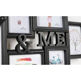  Okvir za slike Galerija 018, 6 slika, crni | shoptok.hr