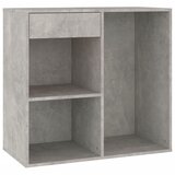 Kozmetički ormarić boja betona 80x40x75 cm konstruirano drvo | shoptok.hr
