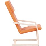  Stolica za opuštanje tamnožuta od tkanine | shoptok.hr