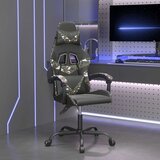  Igraća stolica crno-maskirna od umjetne kože Šarena | shoptok.hr