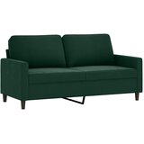  2-dijelni set sofa s jastucima tamnozeleni baršunasti | shoptok.hr