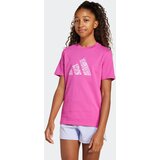 Adidas Majica za devojčice jg animal logo GG, Roze Slike