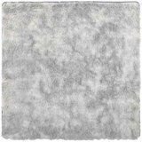  Čupavi tepih s visokim vlaknima NAVARRA srebrnosiva 200x200cm | shoptok.hr