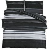 Furnova Posteljnina črna in bela 200x200 cm bombaž, (21912327) | Shoptok.si
