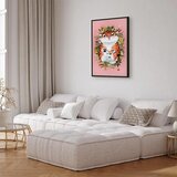  Slika - Tigger on the Grass (1 Part) Vertical 80x120 U crnom drvenom okviru | shoptok.hr