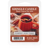Kringle Candle Pumpkin Rum Toddy vosek za aroma lučko 64 g | Shoptok.si