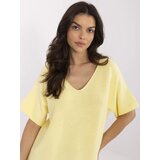 Italy Moda Sweater-MO-SW-0702.36-light yellow | Shoptok.si