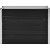 vidaXL Povišena vrtna gredica antracit 100x40x77 cm pocinčani čelik | shoptok.hr