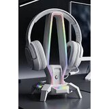 Rampage Nosač za slušalice RM-H27 RGB beli 42763 | Eponuda.com