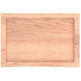  Kupaonska radna ploča svjetlosmeđa 60x40x(2-4) cm masivno drvo | shoptok.hr