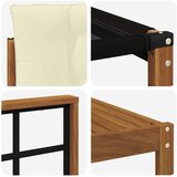  Set vanjskih sofa 7 kom. Prirodna i krem | shoptok.hr