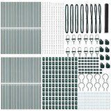  Sukladni osnovni dodatak za hexagonalnu ogradu 100 x 1,4 m Siva | shoptok.hr