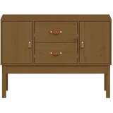  Komoda smeđa boja meda 110 x 40 x 78 cm od masivne borovine | Eponuda.com