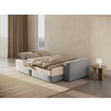 Micadoni Svetlo siva raztegljiva sedežna garnitura 247 cm Jodie – Home | Shoptok.si
