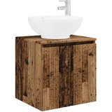  Set ormarića za kupaonicu 3 kom. Staro drvo 49,5 x 44,5 x 65 cm | shoptok.hr