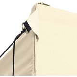 Šator za svadbe - šator za zabave Krema 291 x 431 x 315 cm Oxford tkanina - Krema s 4 bočna zida Da | shoptok.hr