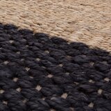 Asiatic Carpets Črna/bež obojestranska ročno tkana preproga iz jute 120x170 cm Cedar – | Shoptok.si