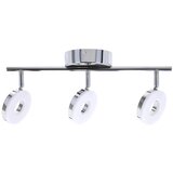 Candellux Lighting LED stropna svjetiljka u sjajno srebrnoj boji 47x16 cm Thema – | shoptok.hr