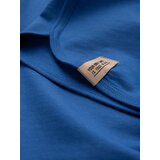Ombre Men's sweat shorts with rounded leg - blue | Shoptok.si