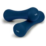 ModernHome bučice za vježbanje neopren 2x3kg tamnoplave Cijene