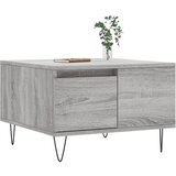  Stolić za kavu siva boja hrasta 55x55x36,5 cm konstruirano drvo | shoptok.hr